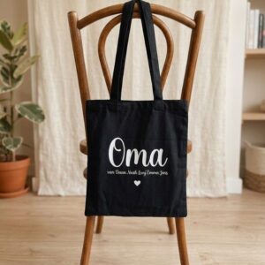 Katoenen Tas voor Oma, mama of tante - Het Perfecte Persoonlijke Cadeau